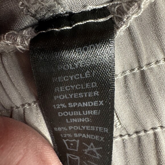 Kyodan Women’s XS Athletic Skort Golf Tennis Skirt Built In Shorts Stretch Grey - Picture 6 of 7